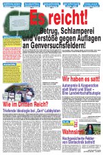 Es reicht! - die Zeitung gegen Gentechnik 2012