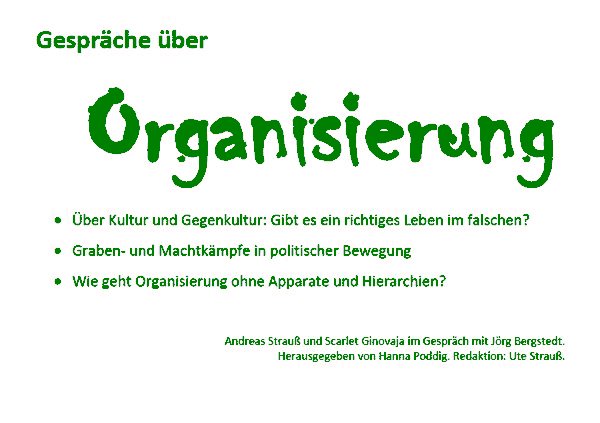 Gespräche über Organisierung