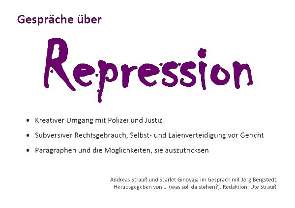 Gespräche über Repression