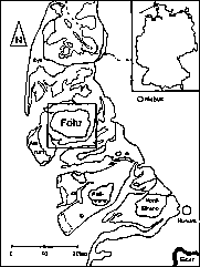 Lage der Insel Föhr