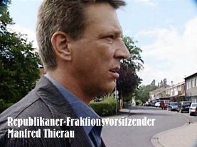 Fraktionsvorsitzender der Republikaner: Manfred Thierau