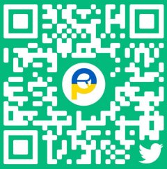 QR-Code für den Twitteraccount von ProRegiotram