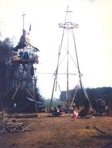 Tripod auf der A33-Trasse