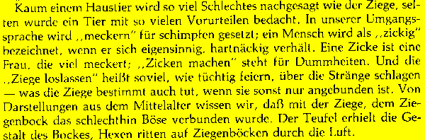 Ziege, schlechter Ruf (aus: s.o.)